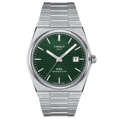 Tissot Prx Powermatic 80 Men's Green Watch - T1374071109100
